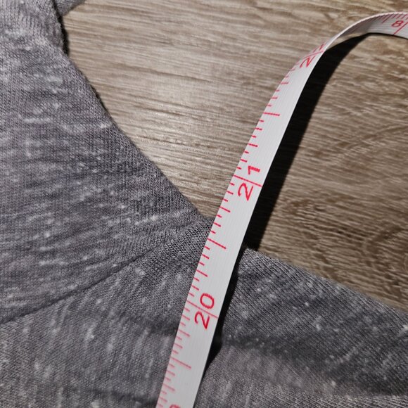 Large TeeLuv Mountain Dew Heather Gray Shirt - Picture 4 of 6